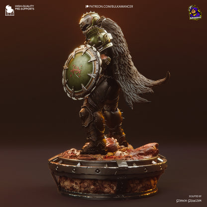 Hellwalker | Resin Garage Kit Figure Game Fan Art | Bulkamancer Sculpts