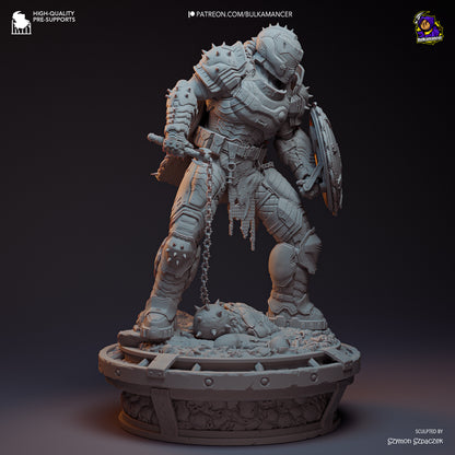 Hellwalker | Resin Garage Kit Figure Game Fan Art | Bulkamancer Sculpts