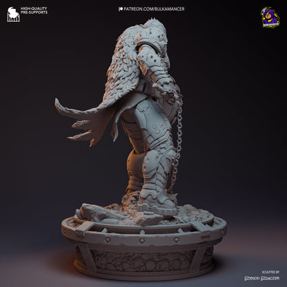Hellwalker | Resin Garage Kit Figure Game Fan Art | Bulkamancer Sculpts