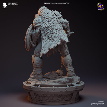 Hellwalker | Resin Garage Kit Figure Game Fan Art | Bulkamancer Sculpts
