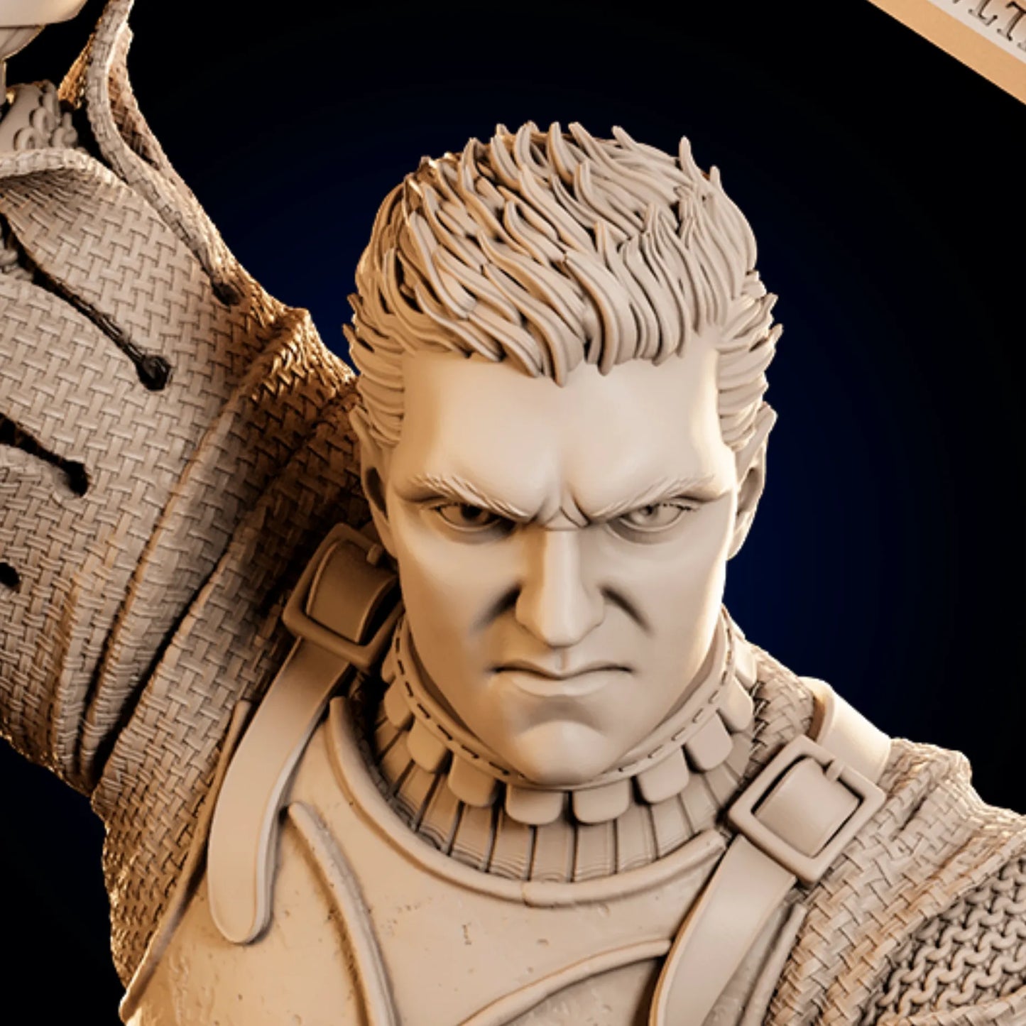 Warrior Henry Bust | Resin Garage Kit | Volition Miniatures