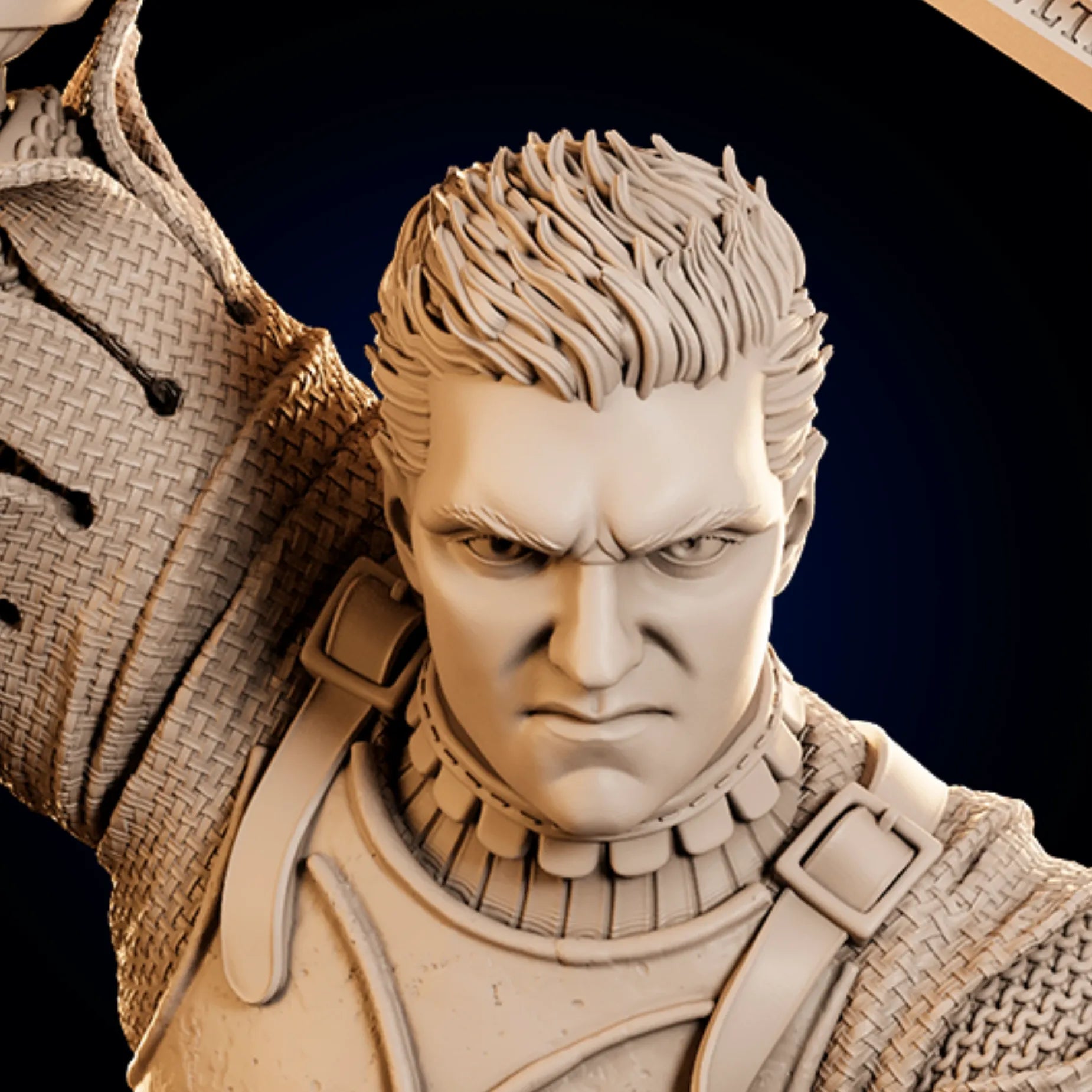 Warrior Henry Bust | Resin Garage Kit | Volition Miniatures
