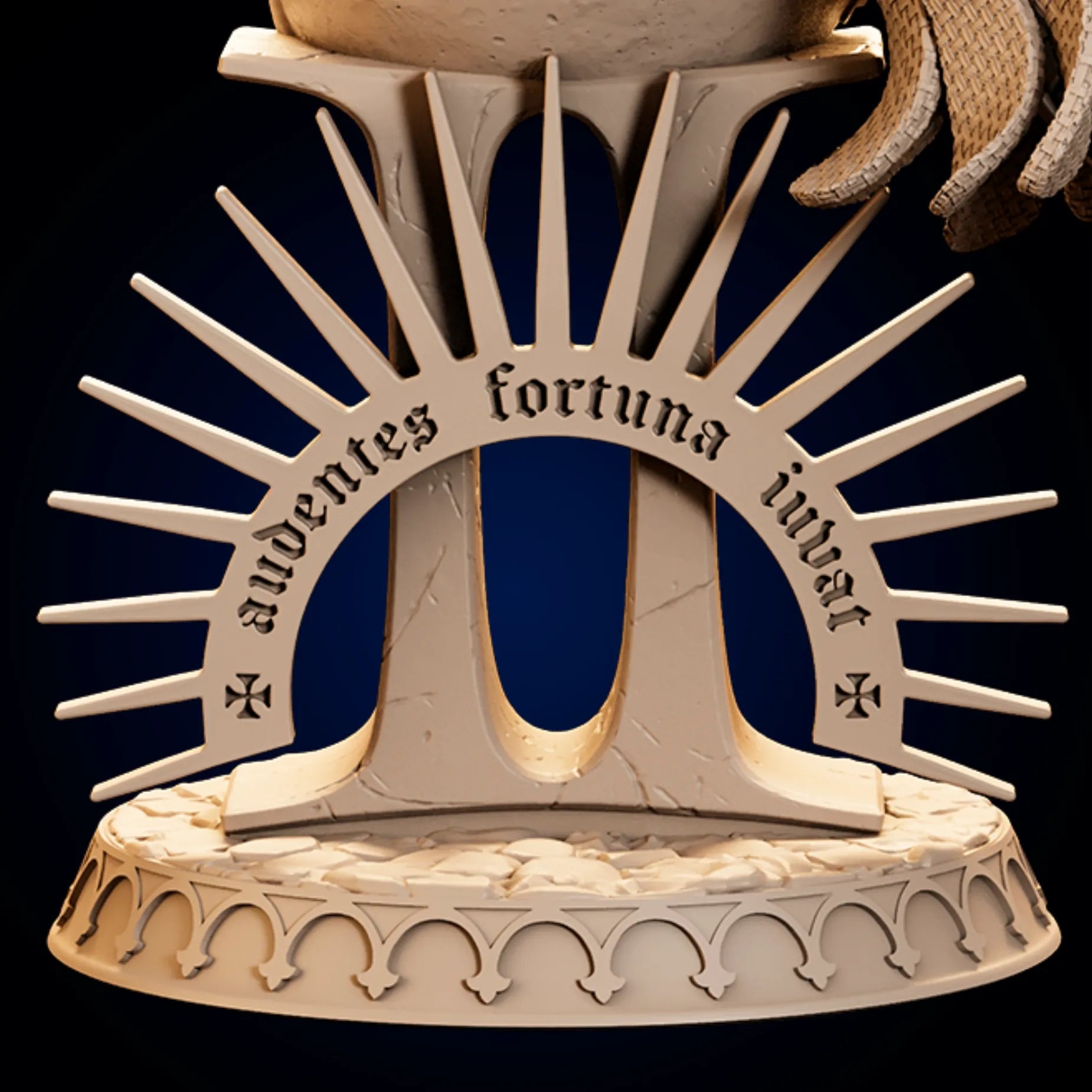 Warrior Henry Bust | Resin Garage Kit | Volition Miniatures