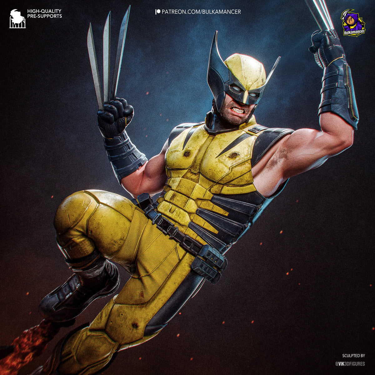 Ingeniero de escuadrón aerotransportado | Figura de kit de resina para garaje | Bulkamancer Sculpts