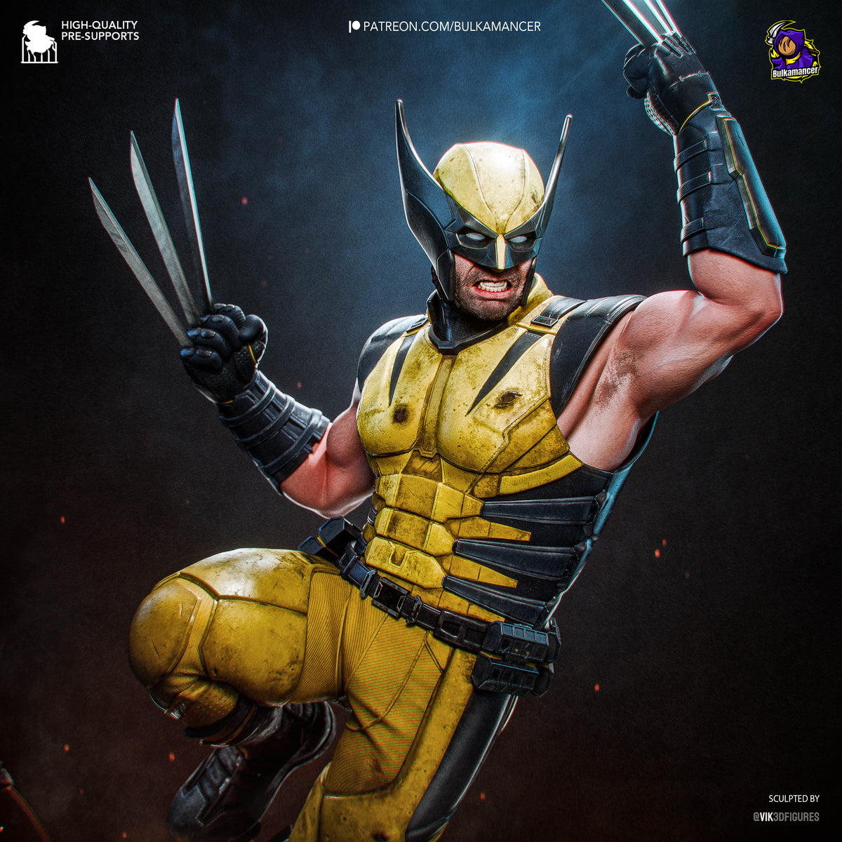 Ingeniero de escuadrón aerotransportado | Figura de kit de resina para garaje | Bulkamancer Sculpts