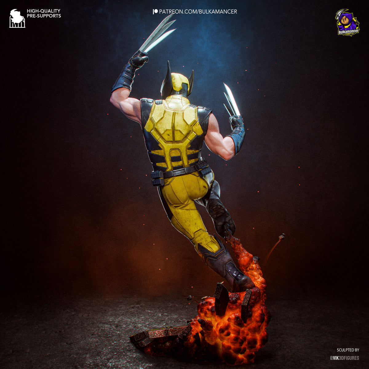 Ingeniero de escuadrón aerotransportado | Figura de kit de resina para garaje | Bulkamancer Sculpts
