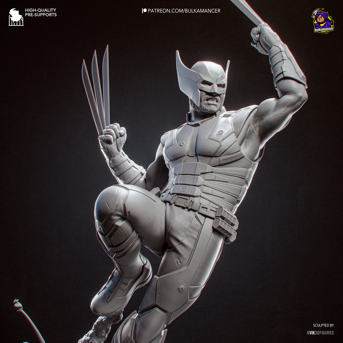 Ingeniero de escuadrón aerotransportado | Figura de kit de resina para garaje | Bulkamancer Sculpts