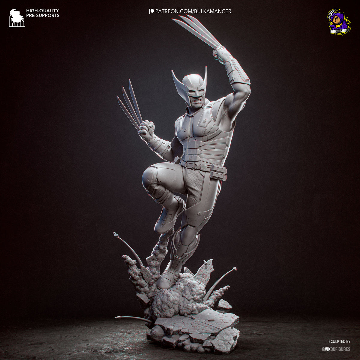 Ingeniero de escuadrón aerotransportado | Figura de kit de resina para garaje | Bulkamancer Sculpts