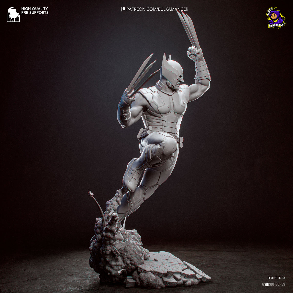 Ingeniero de escuadrón aerotransportado | Figura de kit de resina para garaje | Bulkamancer Sculpts