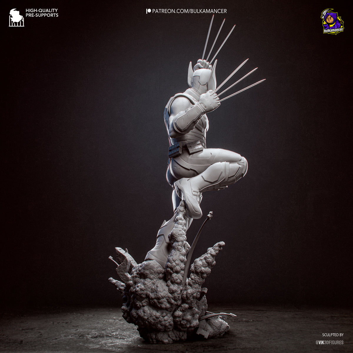 Ingeniero de escuadrón aerotransportado | Figura de kit de resina para garaje | Bulkamancer Sculpts