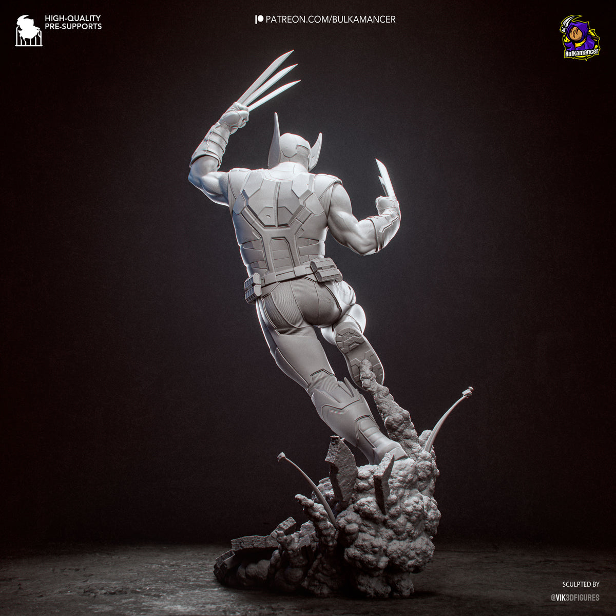 Ingeniero de escuadrón aerotransportado | Figura de kit de resina para garaje | Bulkamancer Sculpts
