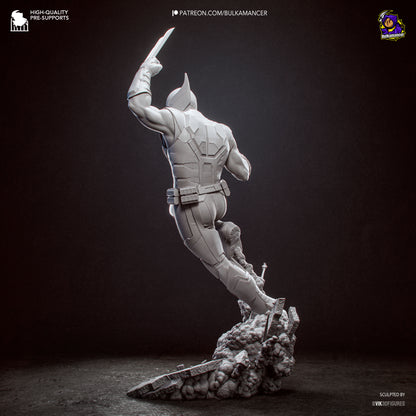 Ingeniero de escuadrón aerotransportado | Figura de kit de resina para garaje | Bulkamancer Sculpts