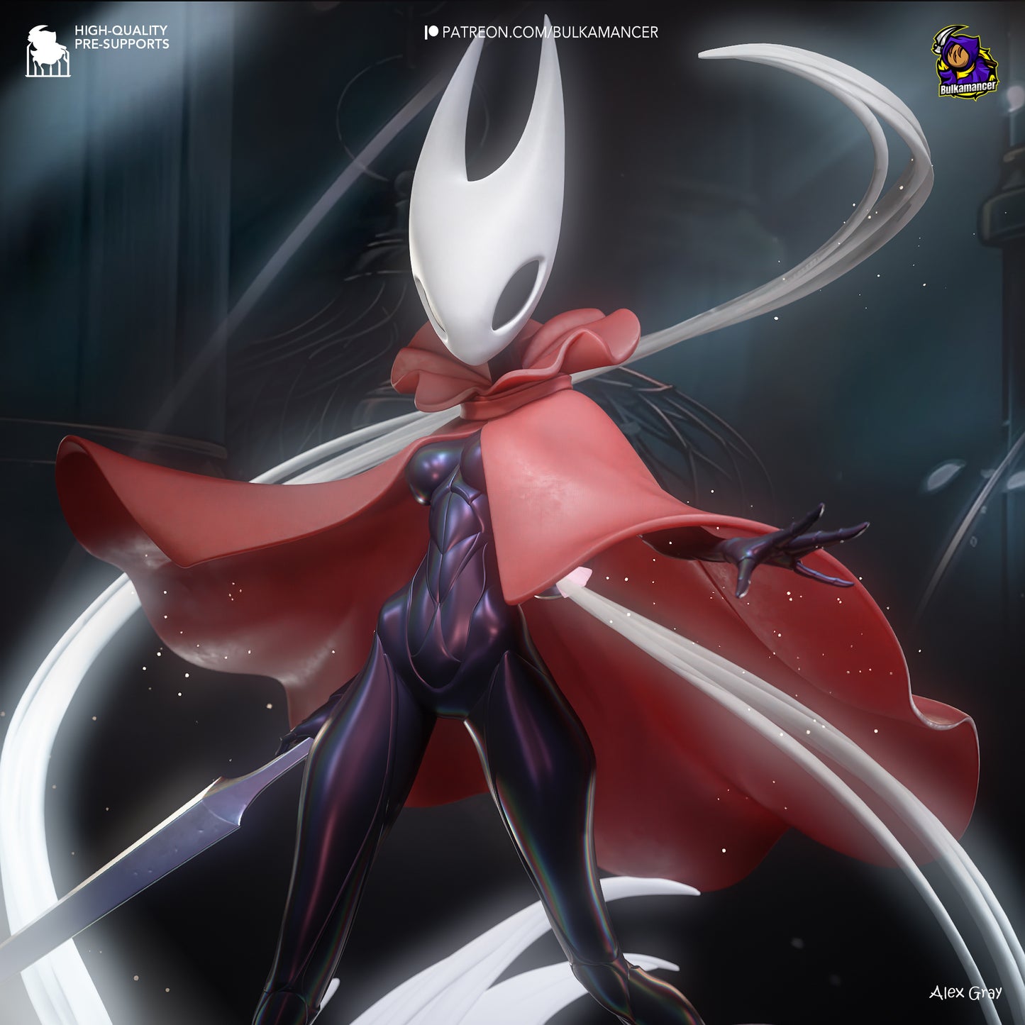 Hornyt | Resin Garage Kit Figure Game Fan Art | Bulkamancer Sculpts