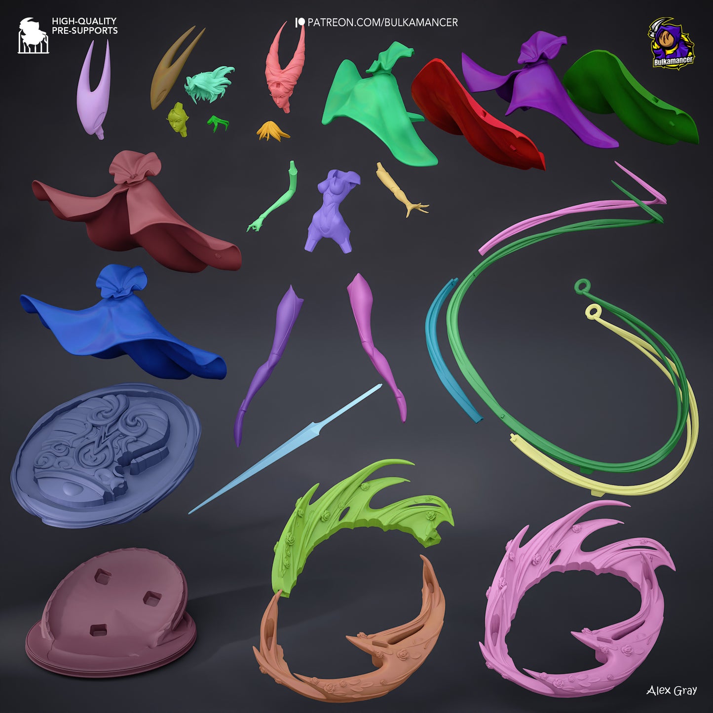 Hornyt | Resin Garage Kit Figure Game Fan Art | Bulkamancer Sculpts