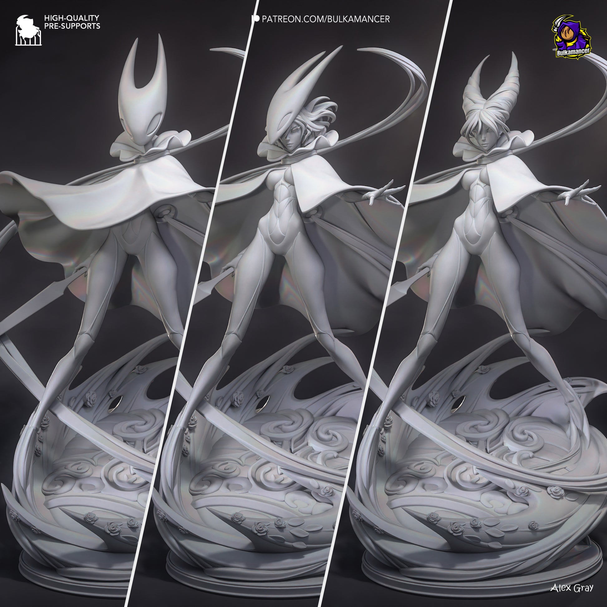 Hornyt | Resin Garage Kit Figure Game Fan Art | Bulkamancer Sculpts