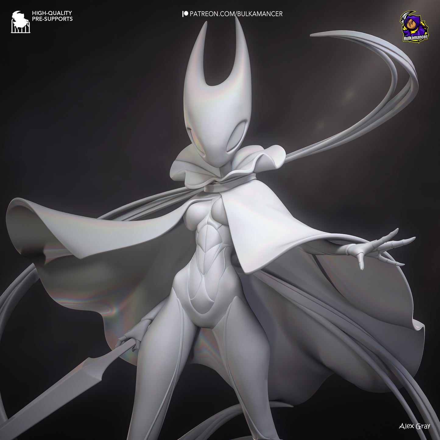 Hornyt | Resin Garage Kit Figure Game Fan Art | Bulkamancer Sculpts