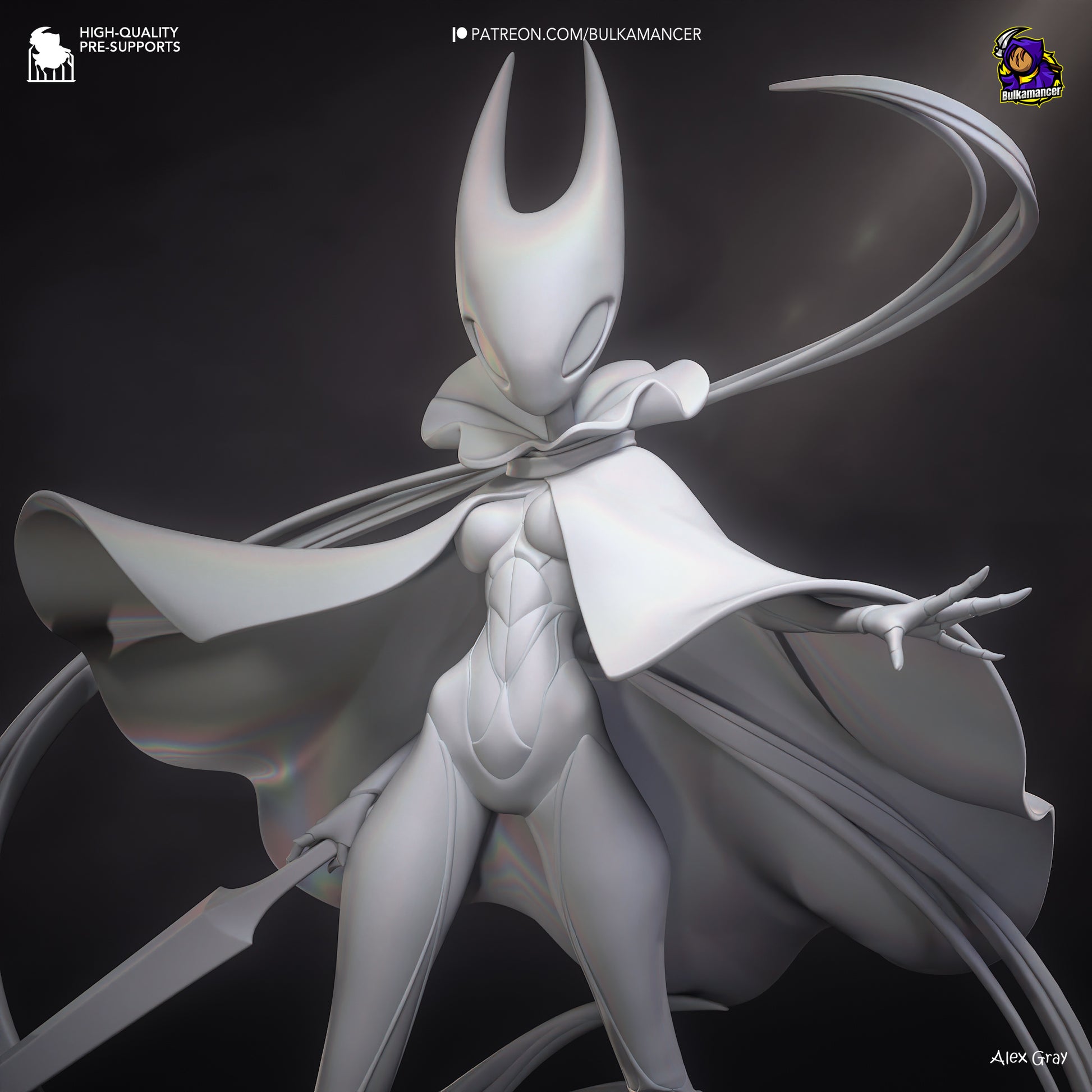Hornyt | Resin Garage Kit Figure Game Fan Art | Bulkamancer Sculpts