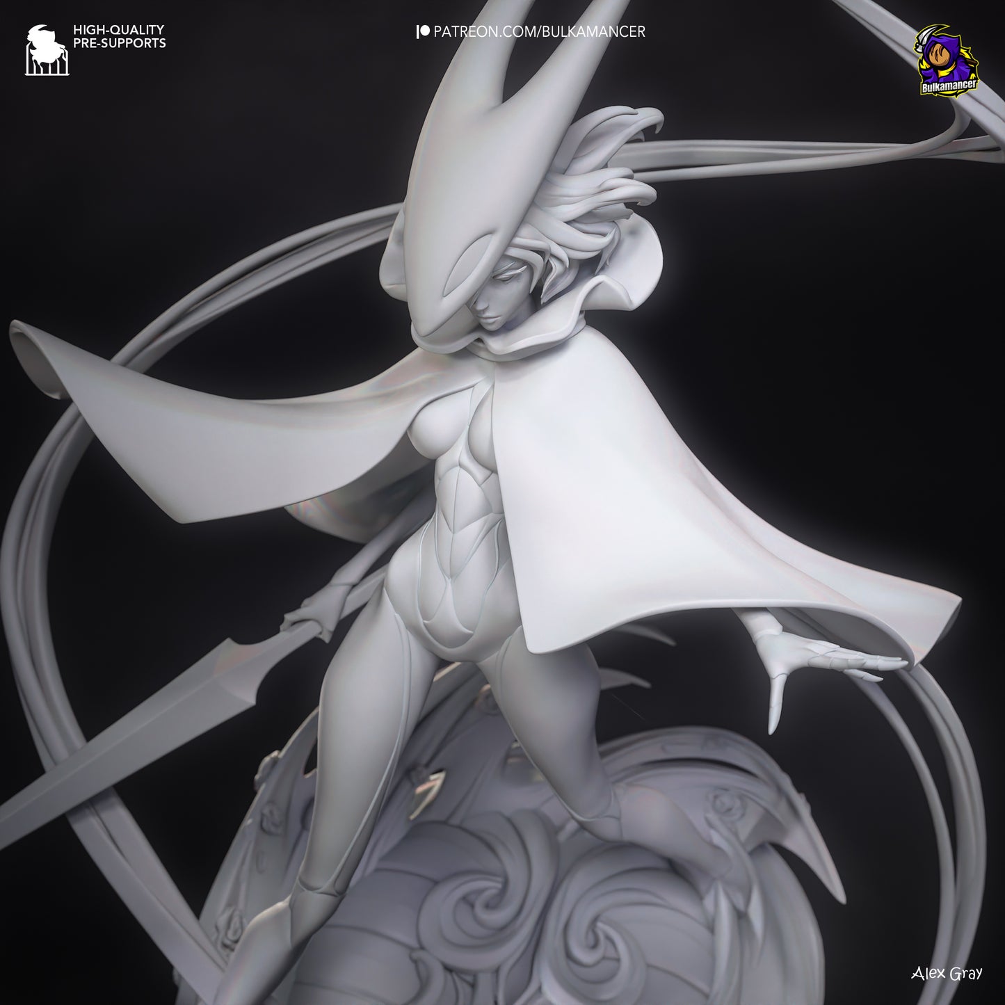 Hornyt | Resin Garage Kit Figure Game Fan Art | Bulkamancer Sculpts