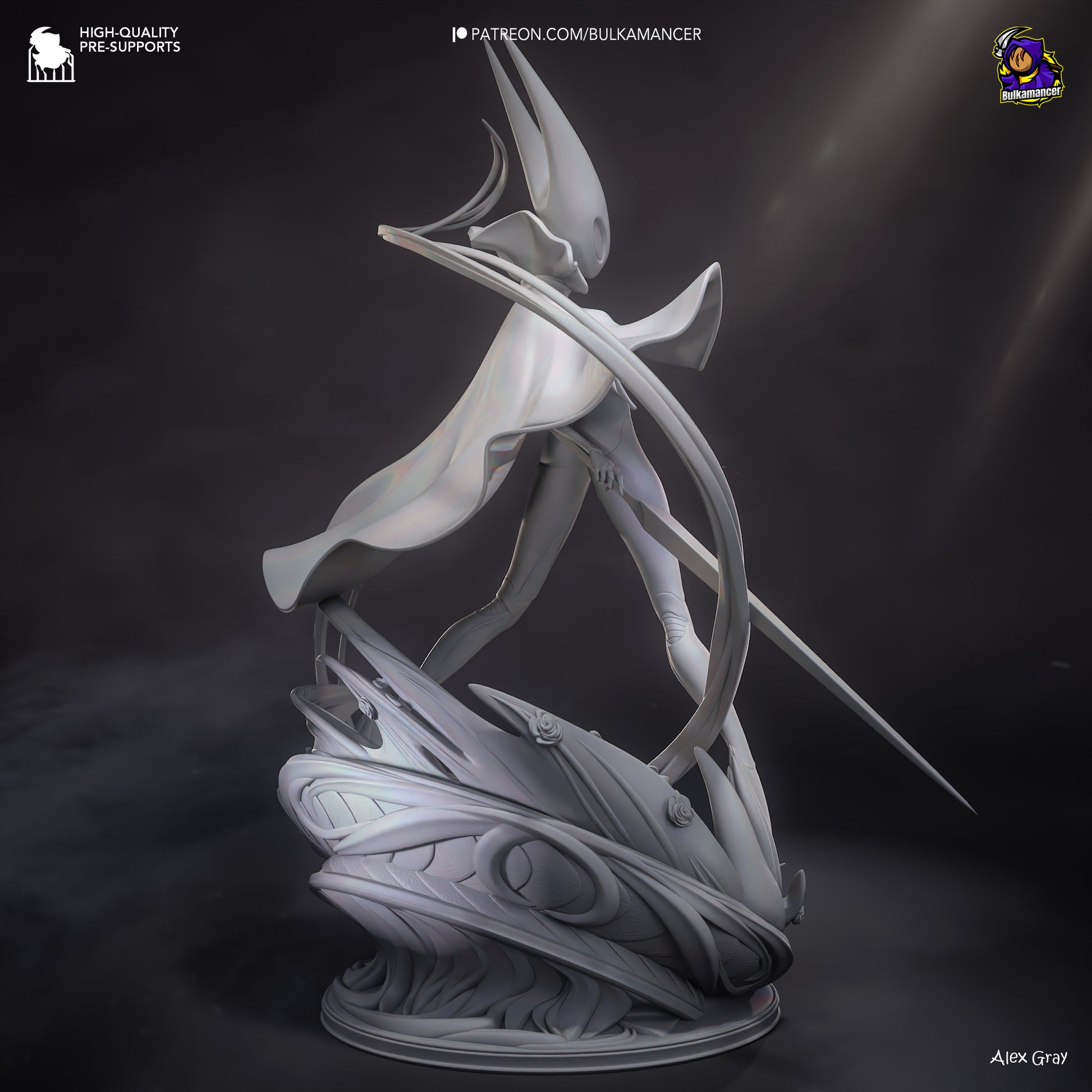 Hornyt | Resin Garage Kit Figure Game Fan Art | Bulkamancer Sculpts