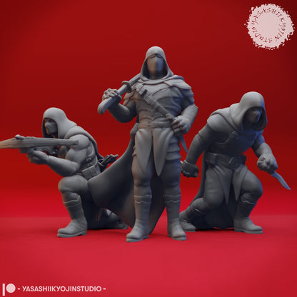 Bandit | TABLETOP SCALE | TTRPG Monster Miniature | Yasashii Kyojin Studio