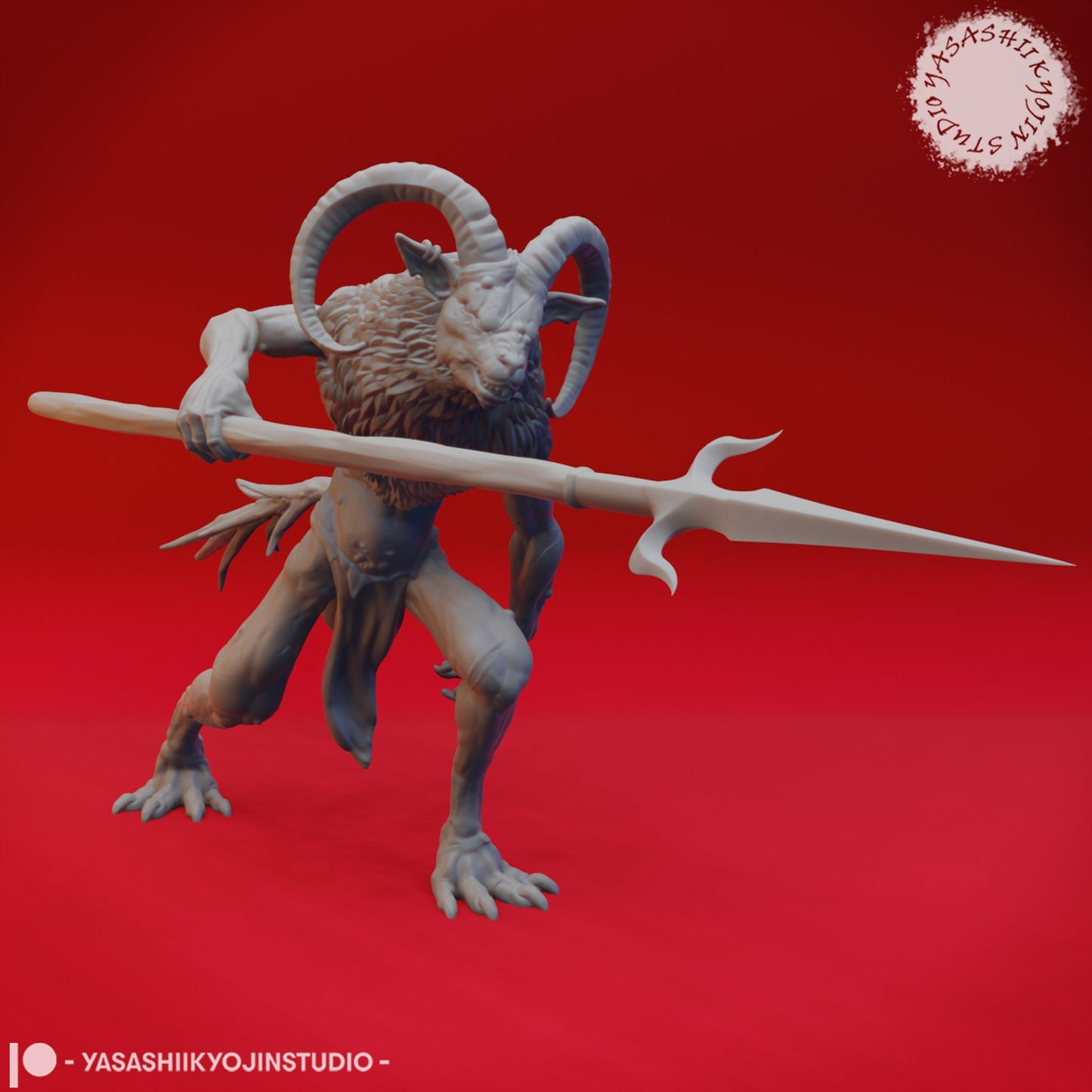 Bulezau | TABLETOP SCALE | TTRPG Monster Miniature | Yasashii Kyojin Studio