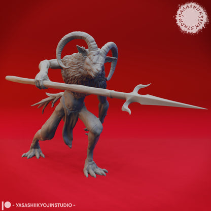 Bulezau | TABLETOP SCALE | TTRPG Monster Miniature | Yasashii Kyojin Studio