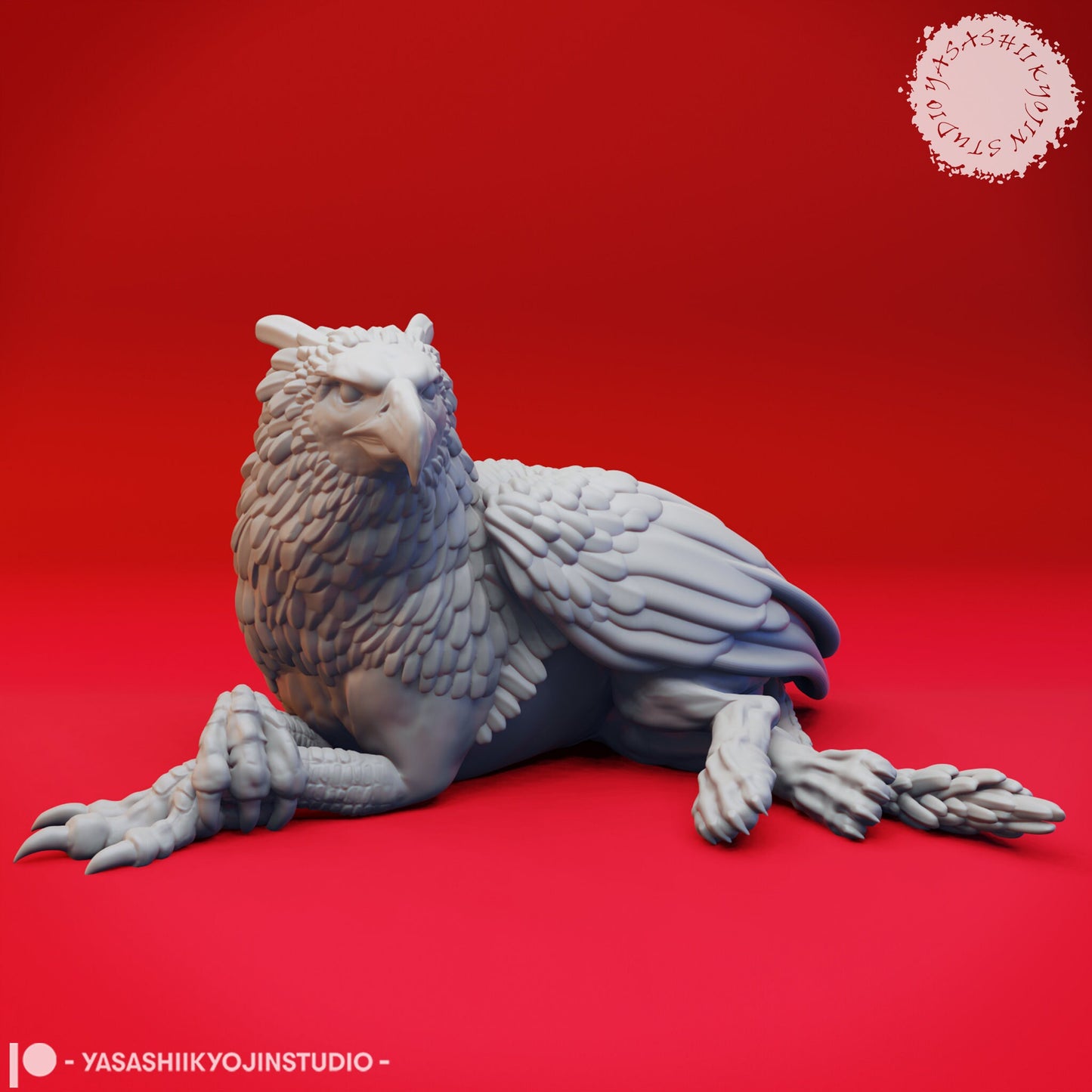 Griffin | TABLETOP SCALE | D&D TTRPG Monster Miniature | Yasashii Kyojin Studio