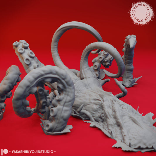 Kraken | TABLETOP SCALE | TTRPG Monster Miniature | Yasashii Kyojin Studio