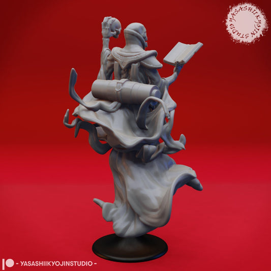 Lich | TABLETOP SCALE | TTRPG Monster Miniature | Yasashii Kyojin Studio