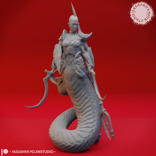 Marilith | TABLETOP SCALE | TTRPG Monster Miniature | Yasashii Kyojin Studio