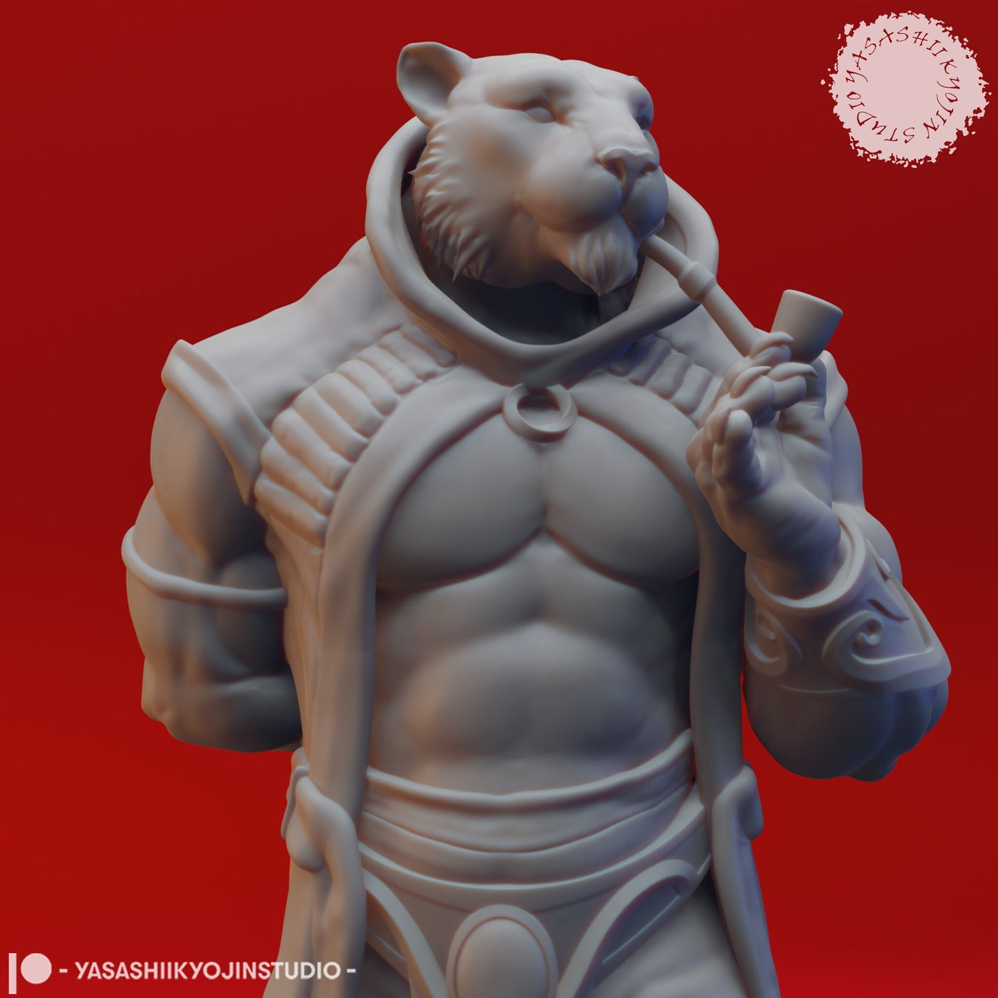 Rakshasa | TABLETOP SCALE | D&D TTRPG Monster Miniature | Yasashii Kyojin Studio