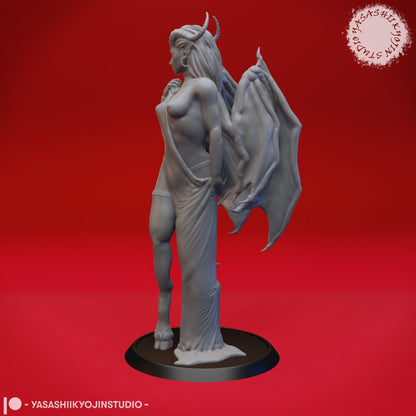 Succubus | TABLETOP SCALE | D&D TTRPG Monster Miniature | Yasashii Kyojin Studio
