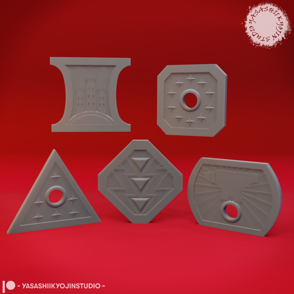 Coins Set | TTRPG Scatter Miniature | Yasashii Kyojin Studio