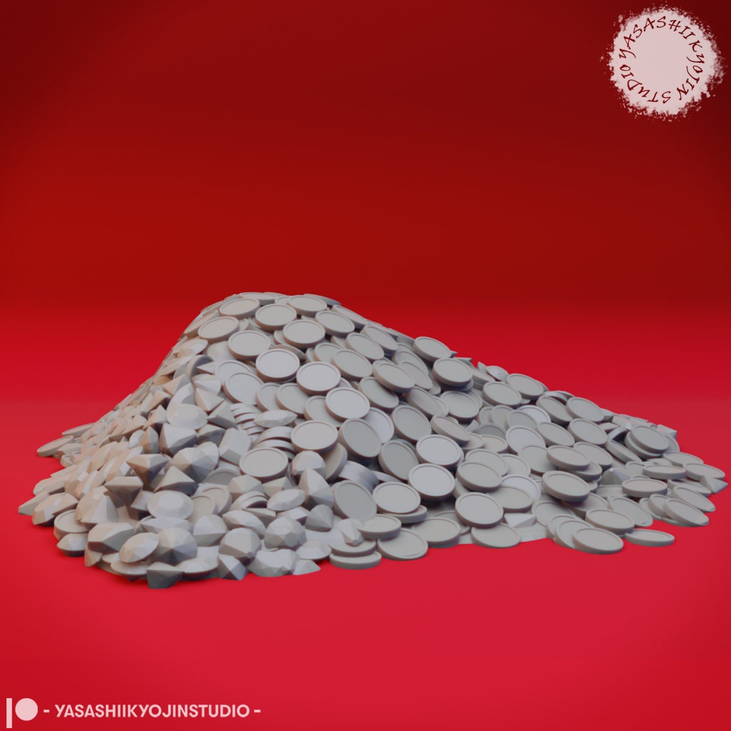 Dungeon Set | TTRPG Scatter Miniature | Yasashii Kyojin Studio