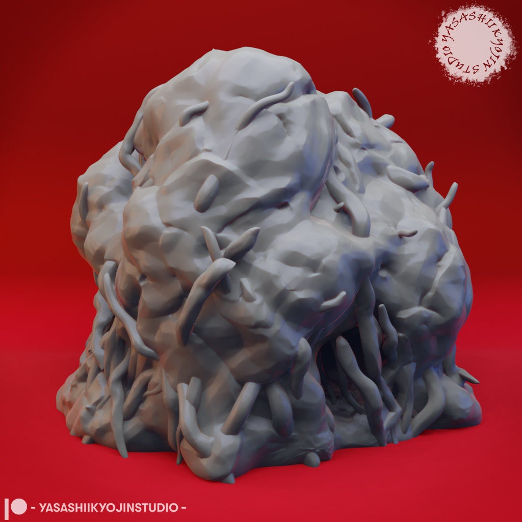 Monster Nest | TTRPG Scatter Miniature | Yasashii Kyojin Studio