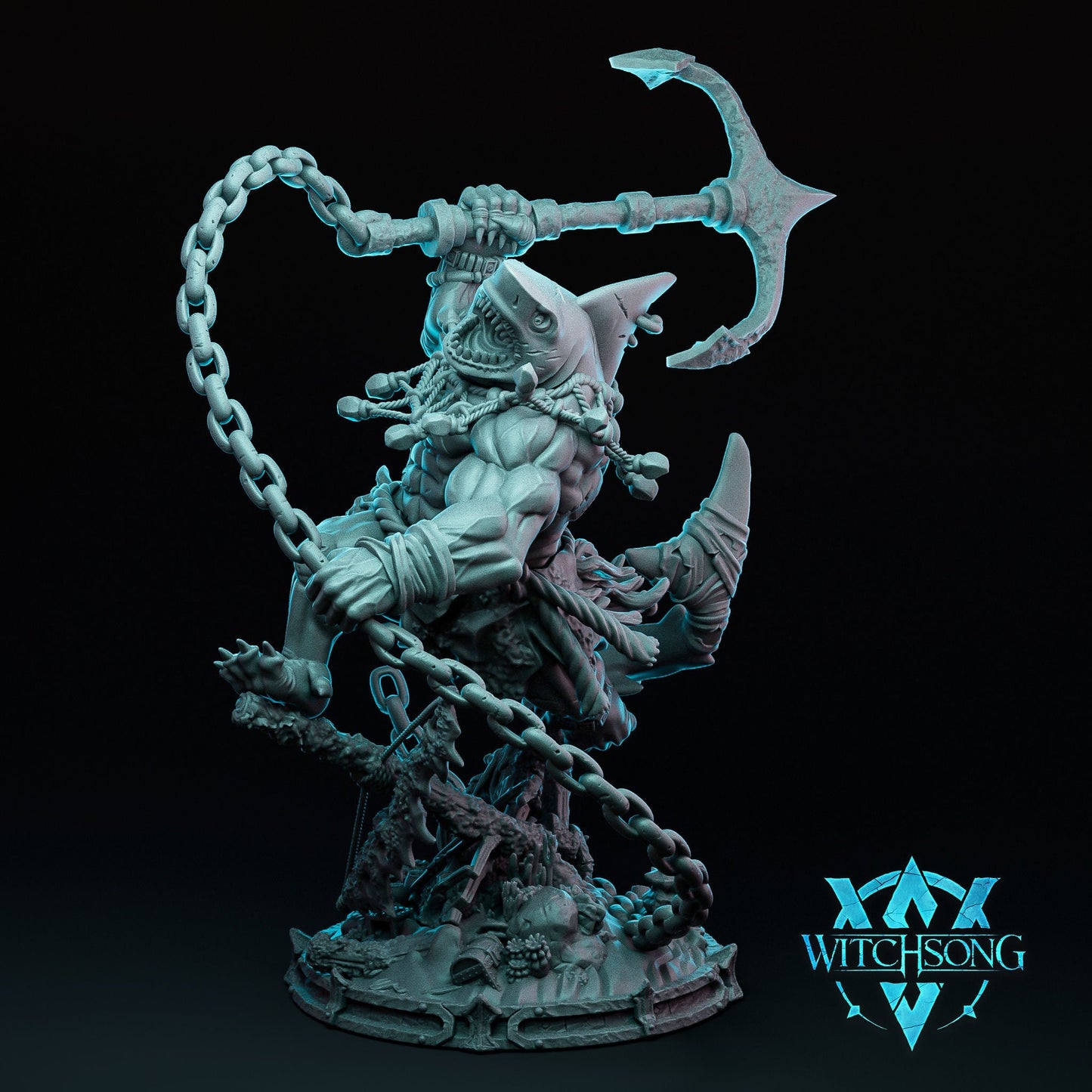 Anchor Whirler | Mini or Bust | Monster Miniature Statue | Witchsong Miniatures