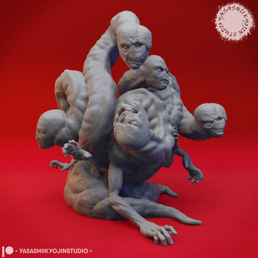False Hydra | TABLETOP SCALE | D&D TTRPG Monster Miniature | Yasashii Kyojin Studio