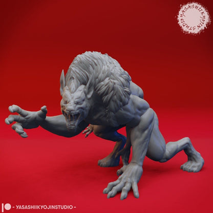Draegloth | TABLETOP SCALE | TTRPG Monster Miniature | Yasashii Kyojin Studio