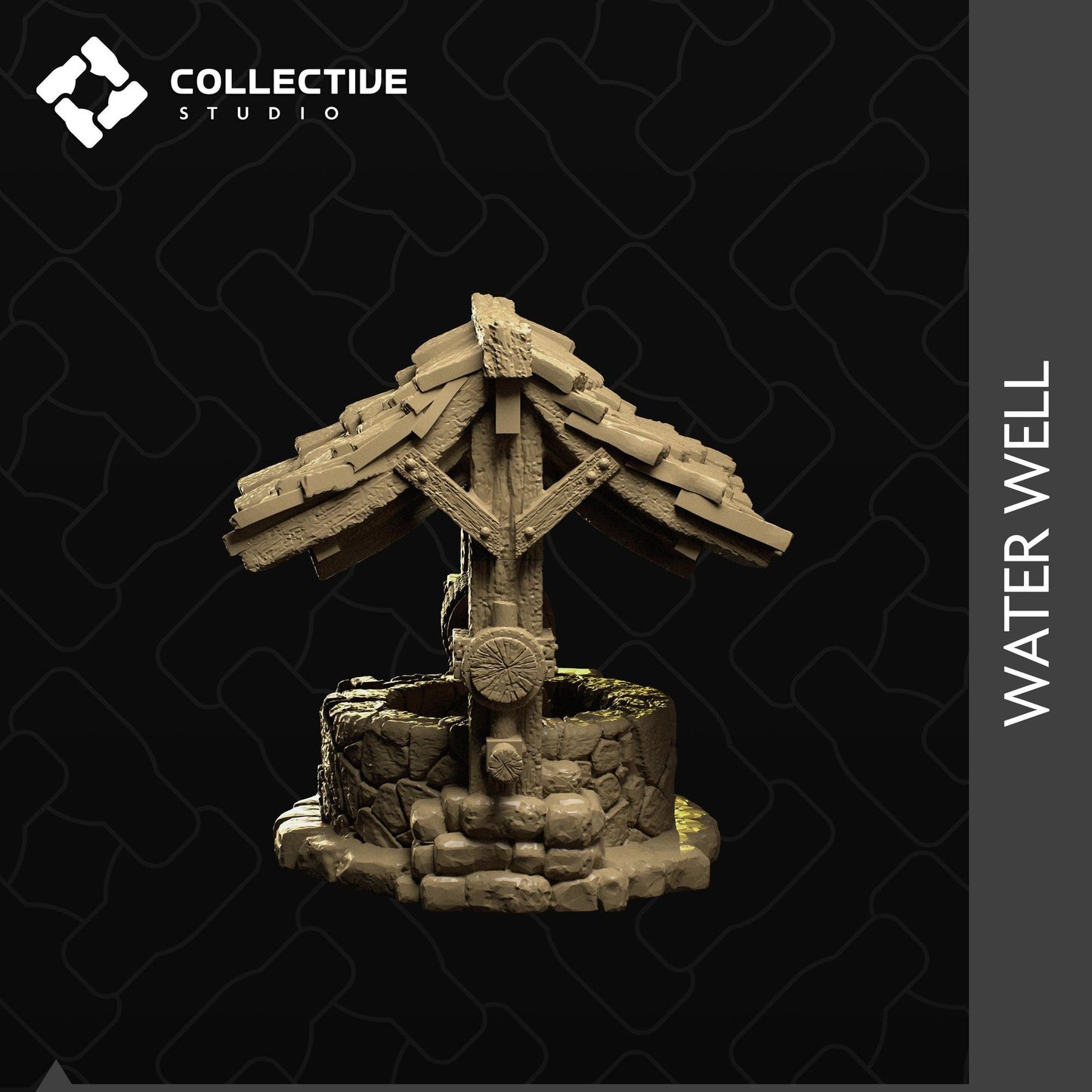 Water Well | D&D Scatter Miniature | Collective Studio