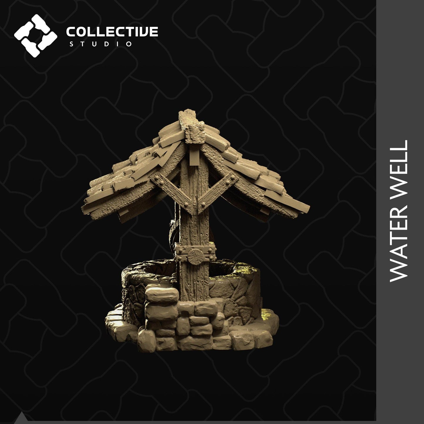 Water Well | D&D Scatter Miniature | Collective Studio