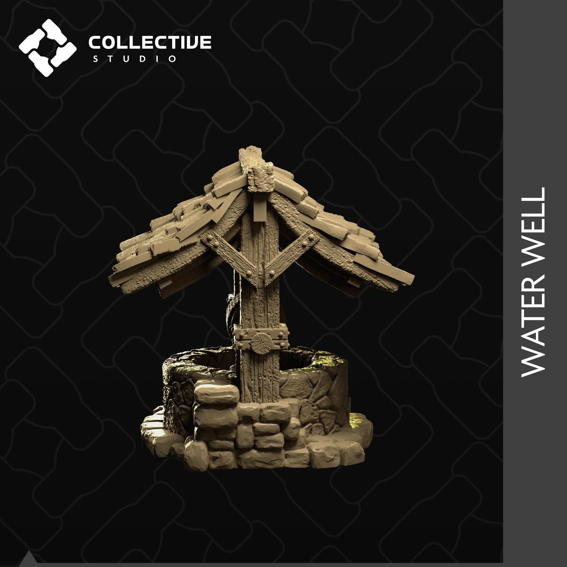 Water Well | D&D Scatter Miniature | Collective Studio