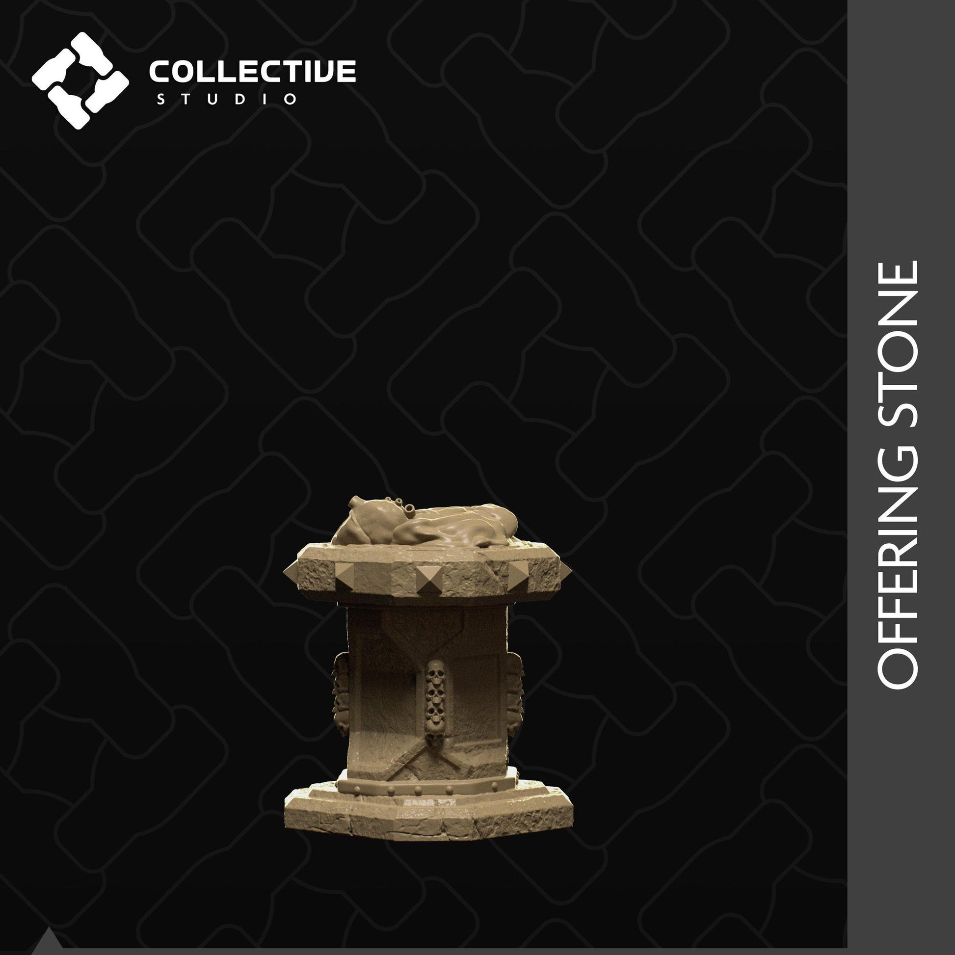 Offering Stone | D&D Scatter Miniature | Collective Studio