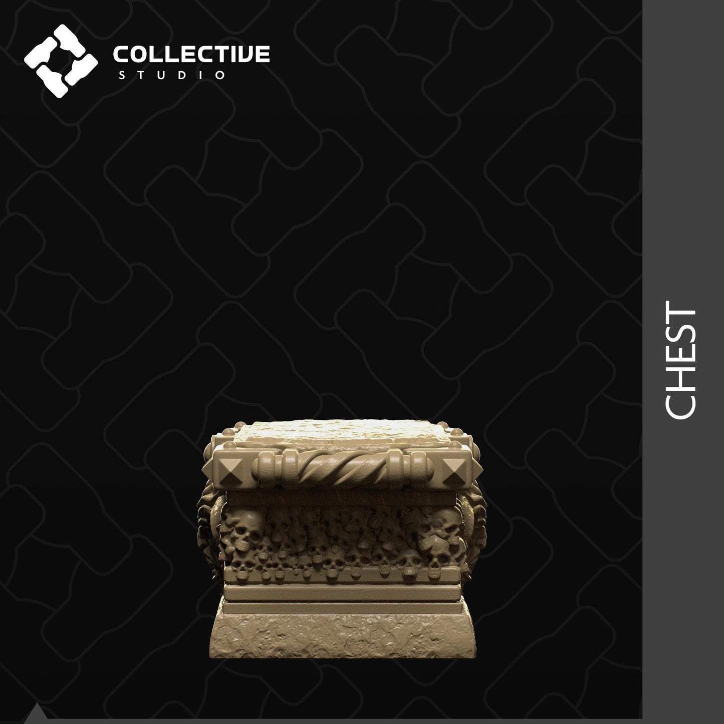 Chests, Storage and Treasure | D&D Scatter Miniature | Collective Studio