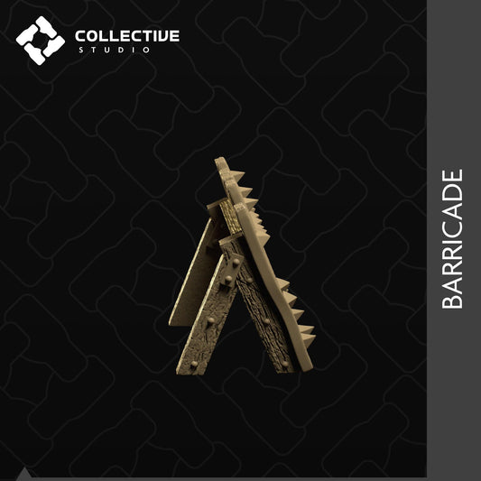 Barricade | D&D Scatter Miniature | Collective Studio