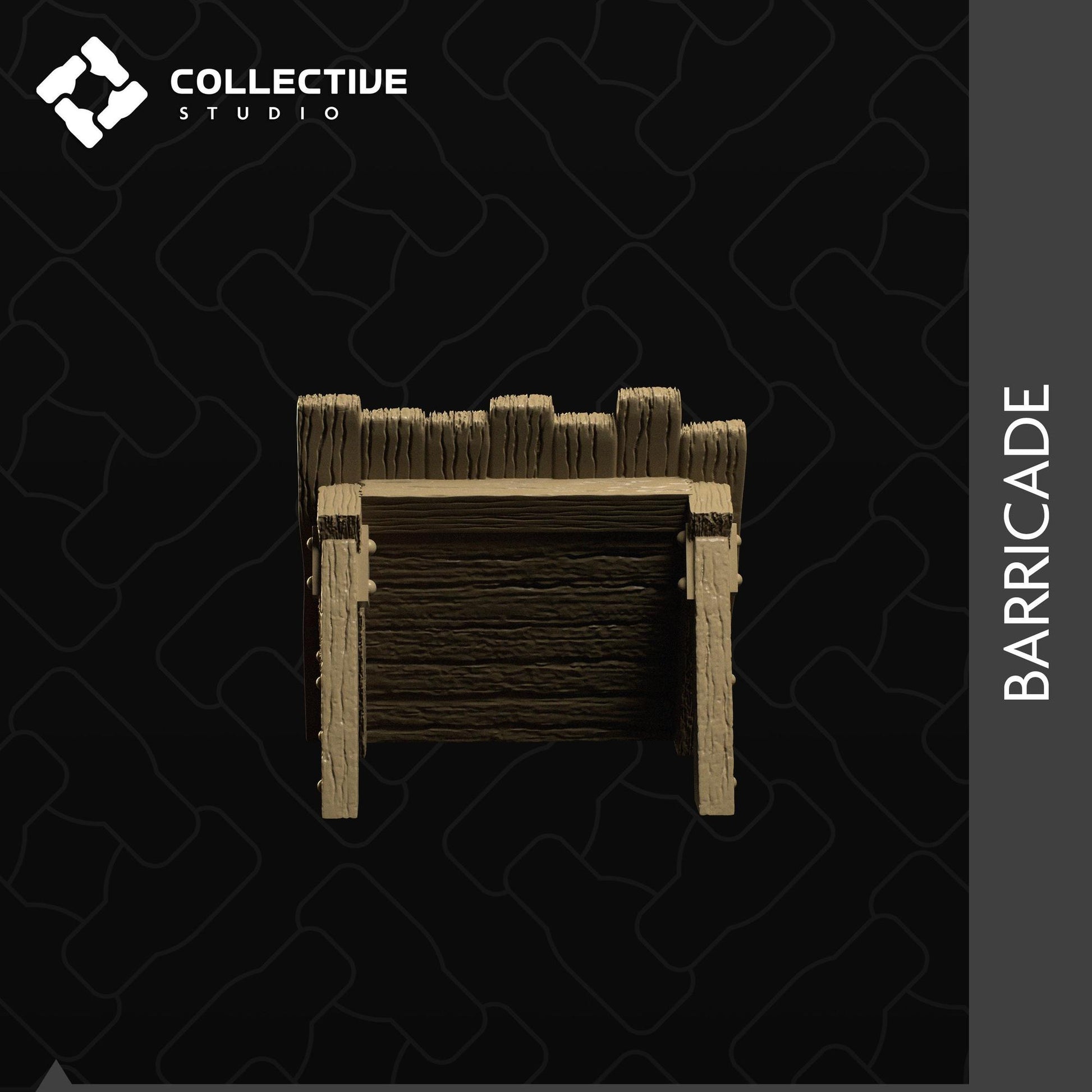 Barricade | D&D Scatter Miniature | Collective Studio
