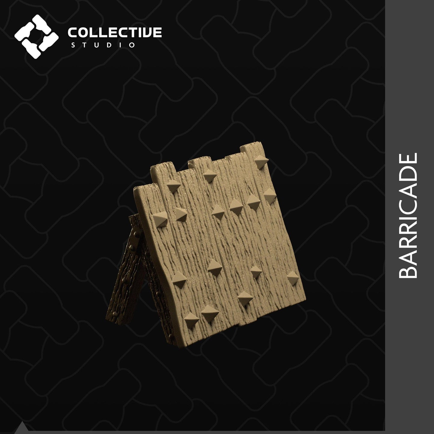 Barricade | D&D Scatter Miniature | Collective Studio