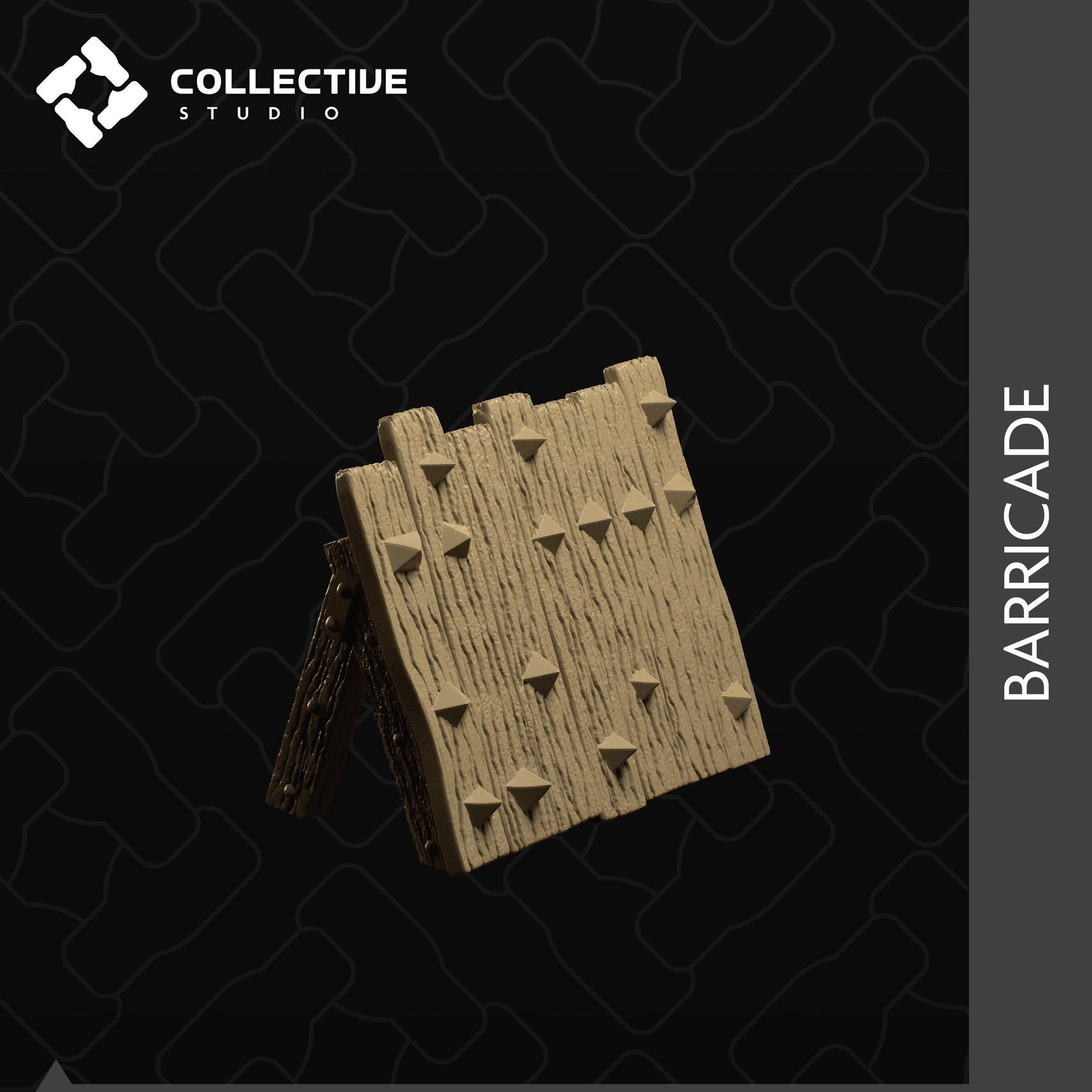 Barricade | D&D Scatter Miniature | Collective Studio