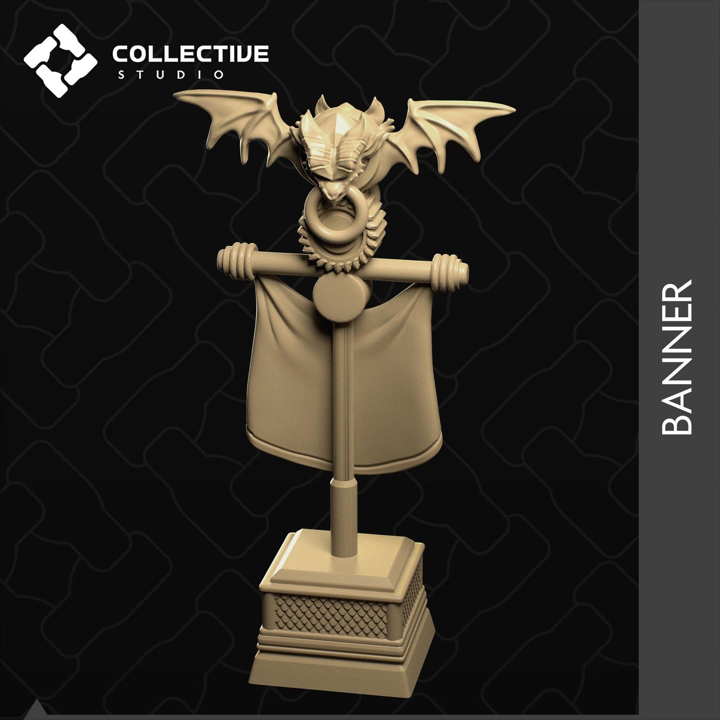 Banners | D&D Scatter Miniature | Collective Studio