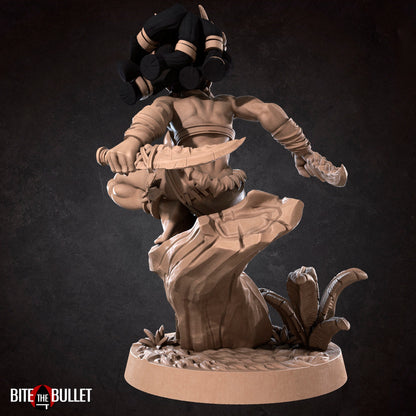 Exxotic Kala | Human Woman Pinup SFW NSFW Model Miniature | Bite the Bullet