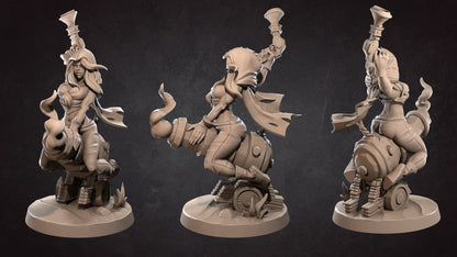 Exxotic Jessie | Cowgirl Cannon Pinup SFW NSFW Model Miniature | Bite the Bullet